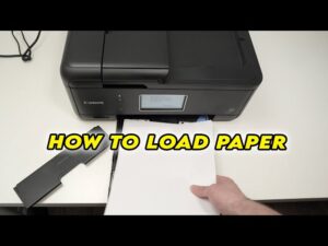 How to Load the Paper Tray on Your Canon PIXMA TS3150 Printer
