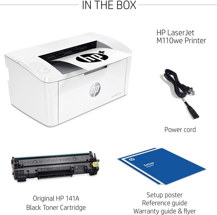 HOW TO CONNECT HP LASERJET M110WE PRINTER TO WIFI, SCAN AND REVIEW