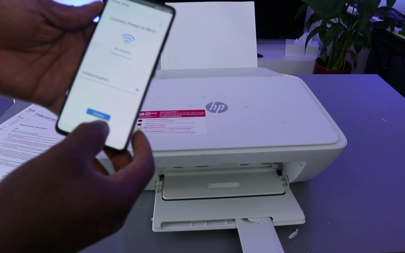 New Wireless Connection Between HP Printer And A Wireless (WIFI) Network
