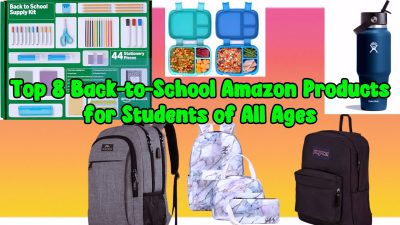 Top 8 Back-to-School Amazon Products for Students of All Ages