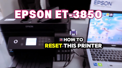 Epson EcoTank ET-3850 Ink Reset: Fix Printer Not Recognizing Ink After Refilling