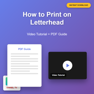 How To Position a Letterhead