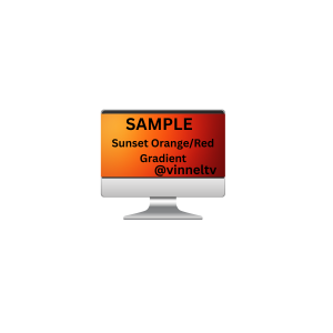 Sunset Orange/Red Gradient Wallpaper Collection