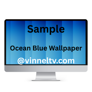 Beautiful ocean blue gradient wallpaper