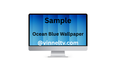 Beautiful ocean blue gradient wallpaper