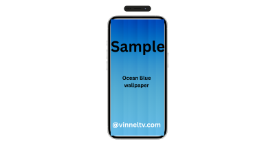 Beautiful ocean blue gradient wallpaper