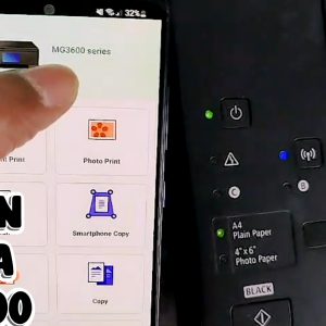 Comment connecter Canon MG3650, MG3650S et MG3600 au WiFi et imprimer depuis un téléphone